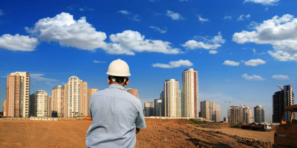 Construction site and construction worker