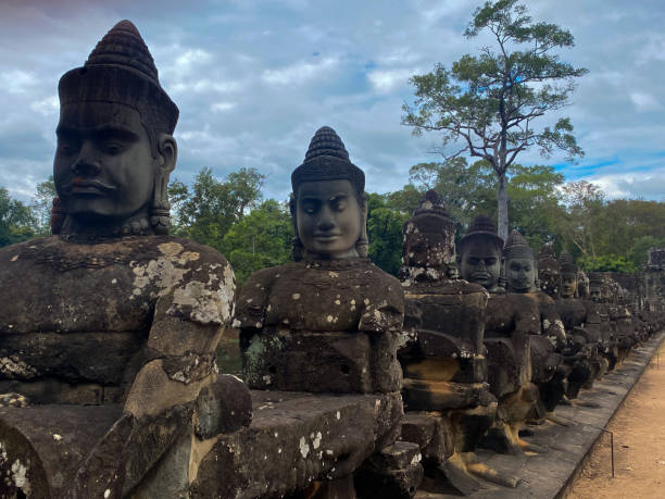 istock Angkor Thom Bridge, Angkor Wat, Cambodia 1370039104