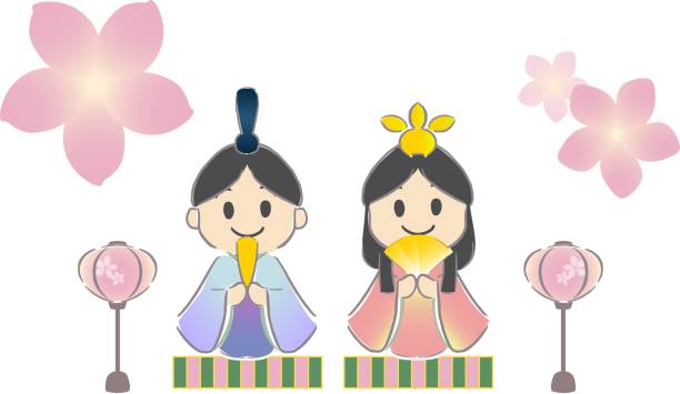 ひな人形祭り - murakami点のイラスト素材／クリップアート素材／マンガ素材／アイコン素材