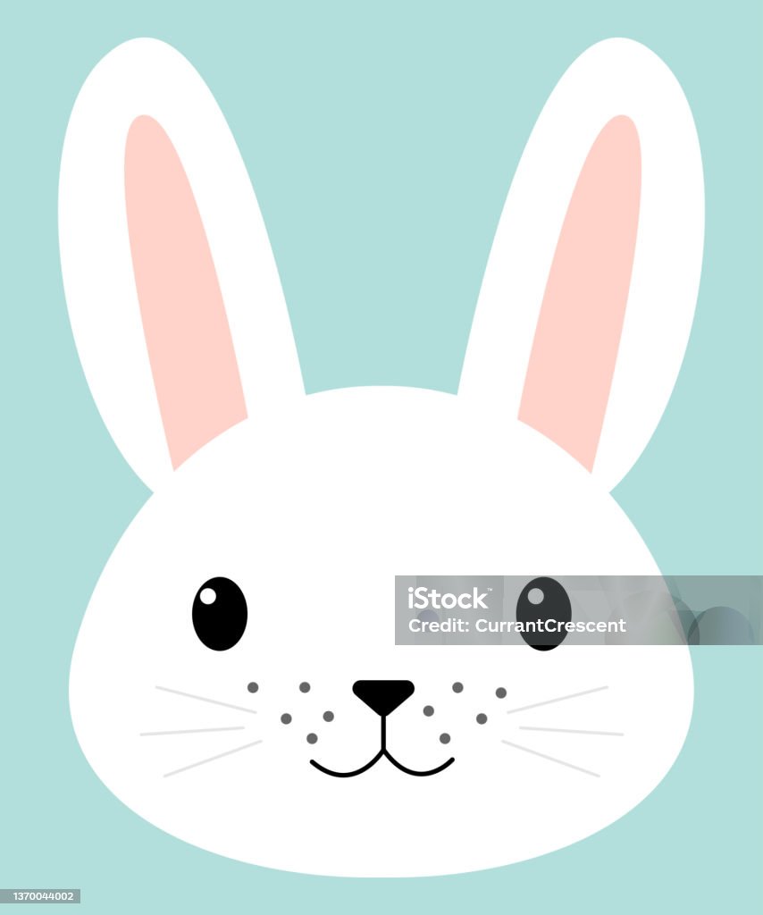 Thỏ Đầu Với Mũi Đen Và Râu Thẳng Hình minh họa Sẵn có - Tải xuống ...