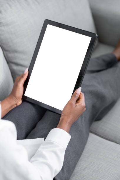 istock tablet mockup internet leisure woman hands screen 1370046343