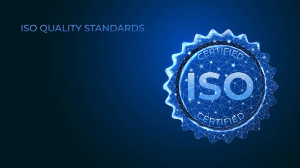 iso-zertifizierung zur qualitätssicherung. - 2015 stock-grafiken, -clipart, -cartoons und -symbole