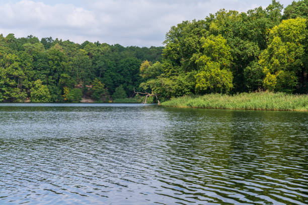 View over the Schlachtensee in Berlin, Germany