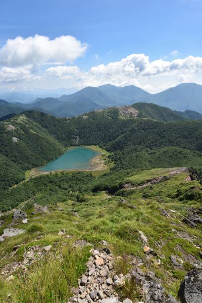 istock Climbing from Marunuma to Mount Shirane, Tochigi, Japan 1370053349
