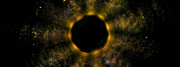 istock 3D illustration of a burning ring of fire 1370059185