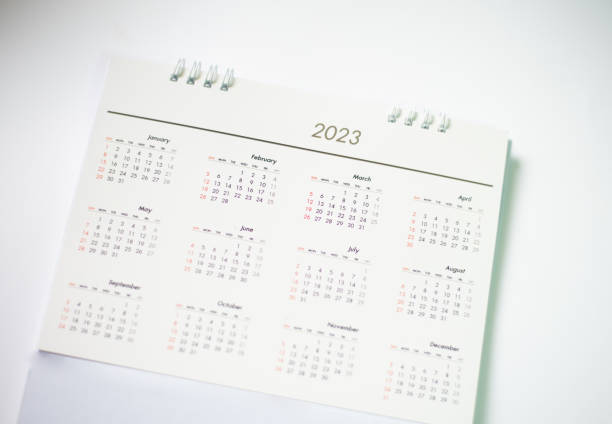istock Close up calendar 2022 in planning concept. 1370067441