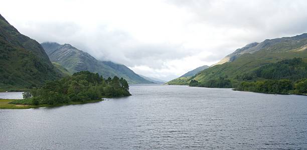 Loch Shiel stock photo