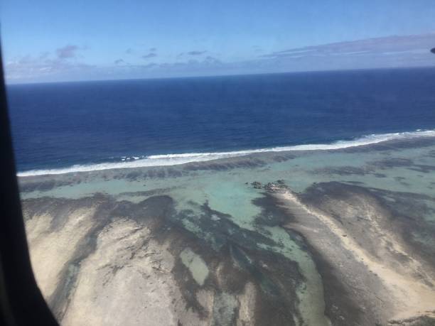 istock Sky view in a Tahitian island 1370069913