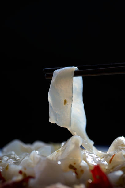 istock Chinese homemade spicy rice noodles 1370076000