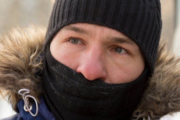 istock Portrait of a worker with a balaclava on his head 1370078958