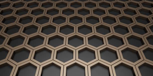 istock abstract hexagon background honeycomb wall technology background 3d illustration 1370083460