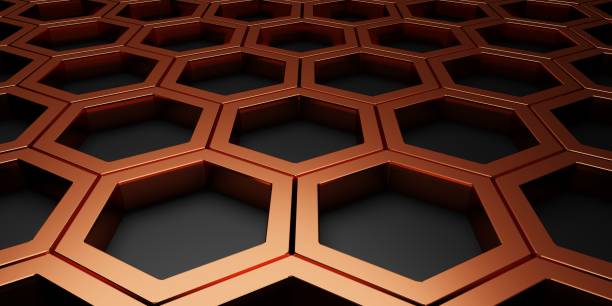 istock abstract hexagon background honeycomb wall technology background 3d illustration 1370083464