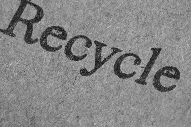 istock recycle word written on paper 1370098237