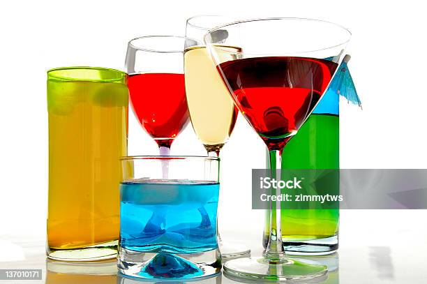 Brilhante De Bebidas - Fotografias de stock e mais imagens de Bebida - Bebida, Bebida Alcoólica, Champanhe