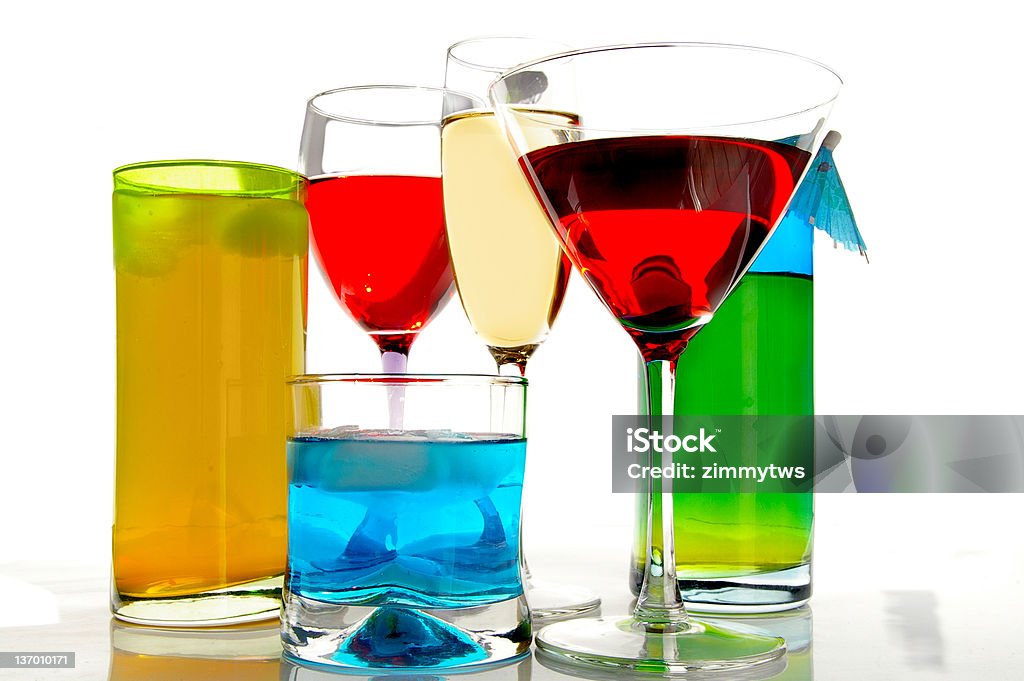 Яркие напитки - Стоковые фото Алкоголь - напиток роялти-фри