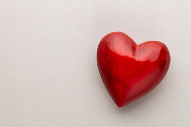 istock Valentines Day greeting card with heart. 1370102753