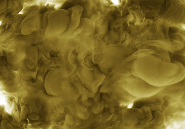 istock Art ink in water abstract background texture , colored smoke 1370106282