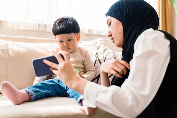istock Telemedicine with Sick Child 1370107740