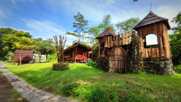 istock Beautiful Park Village View 1370108846