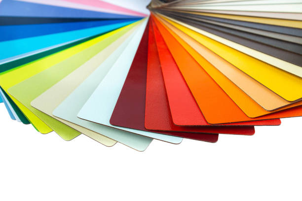 istock Color guide displaying a range of hues for use in interior design and decoration 1370123611