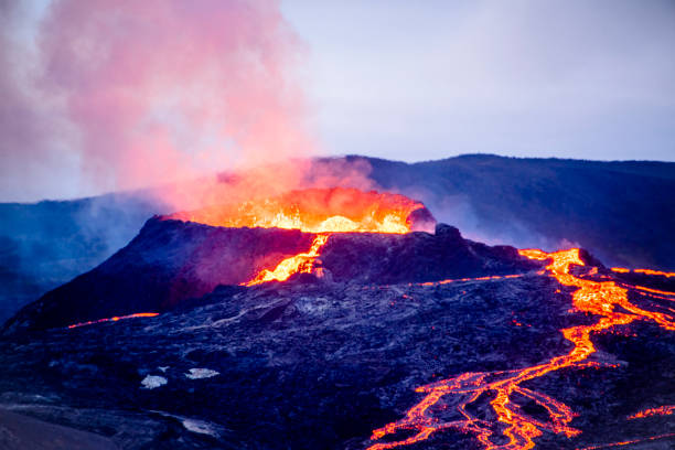 istock 2021 08 19 Fagradalsfjall volcano and lava 19 1370141181