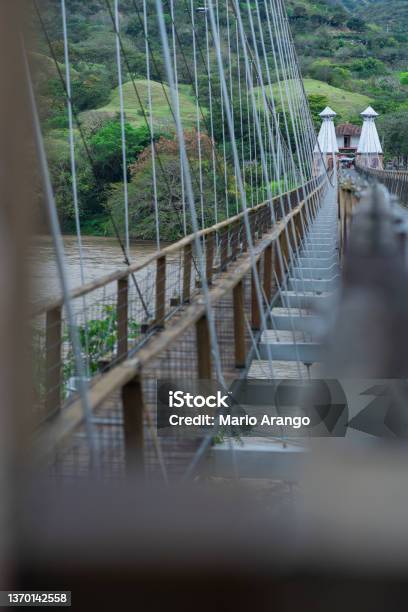 Western Bridge In Santa Fe De Antioquia Colombia Stock Photo - Download Image Now - Adventure, Antioquia, Architecture