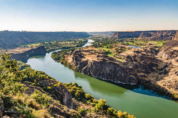 istock Snake River Canyon bei Twin Falls in Idaho 1370173609
