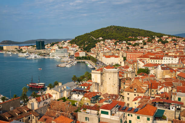 istock View on Split old town and Riva, Croatia 1370174850