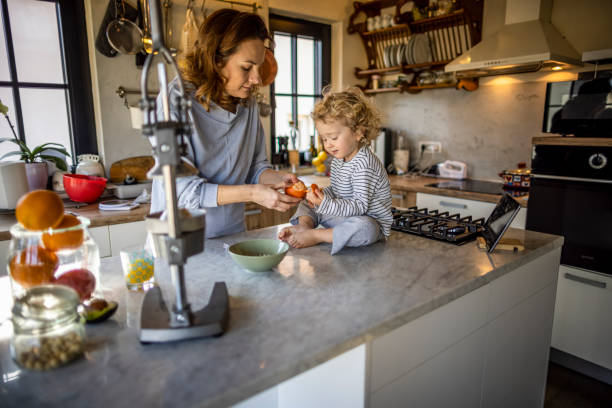 istock Healthy snack for my Boy 1370196565