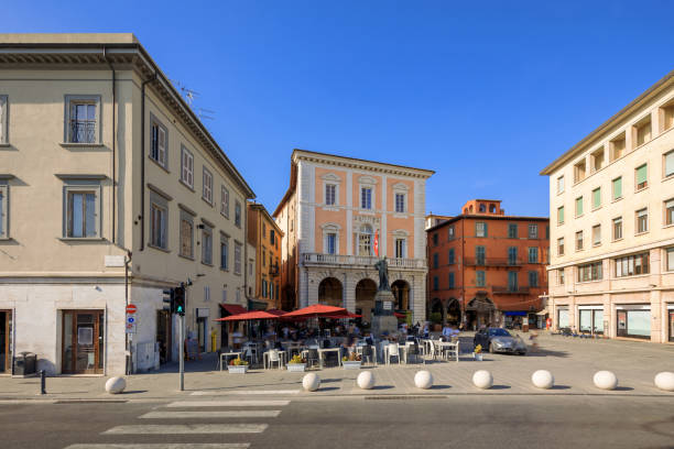 istock Pisa local town square in Italy 1370215550