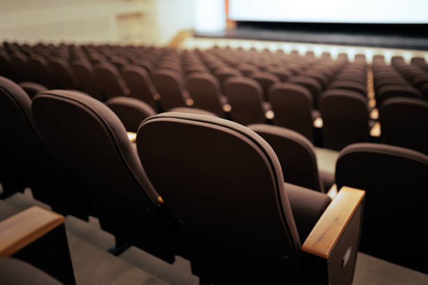istock Empty Seats in a Theatre Performance Hall Before Show Starts 1370227339