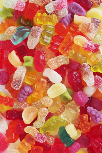 istock Background of chewing candies 1370258337