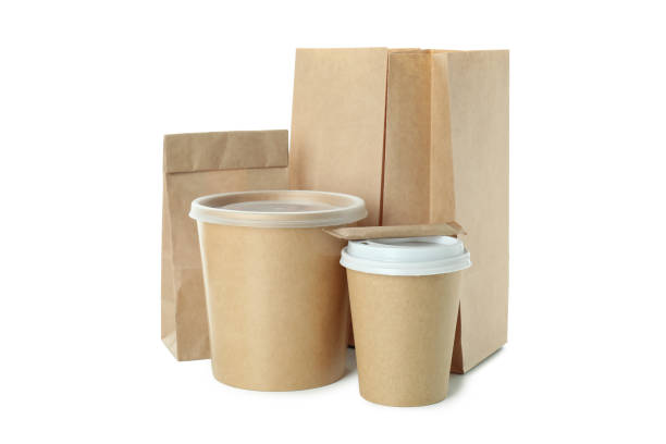 istock Delivery containers for takeaway food isolated on white background 1370265736