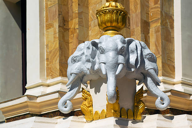 Top five hundred pagodas at beautiful in the Wat pasawangboon Saraburi, Thailand