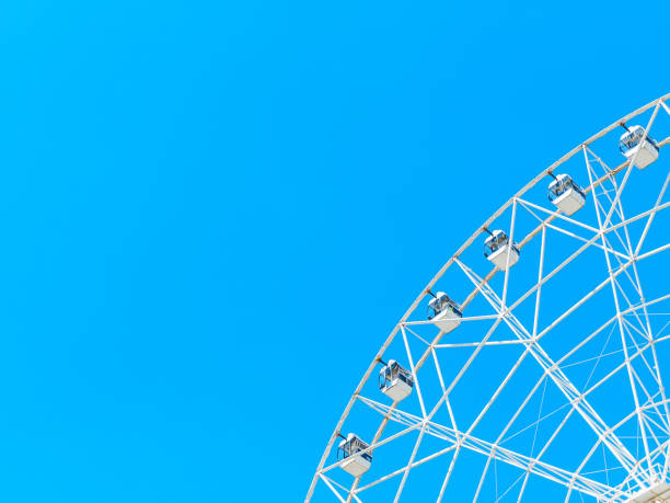 Ferris wheel at an amusement park.