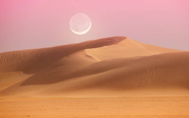 istock The dark part of the moon 1370276082