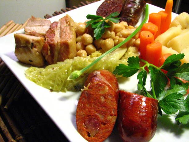 istock Plate of good Madrid stew 1370277248