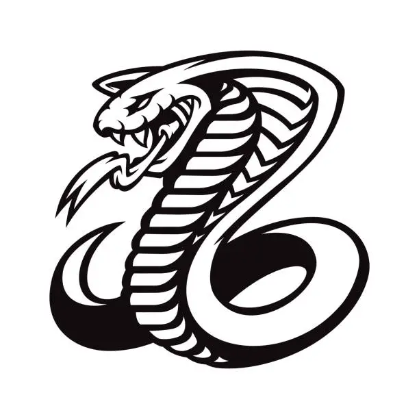 Vector illustration of Cobra Vector Logo,