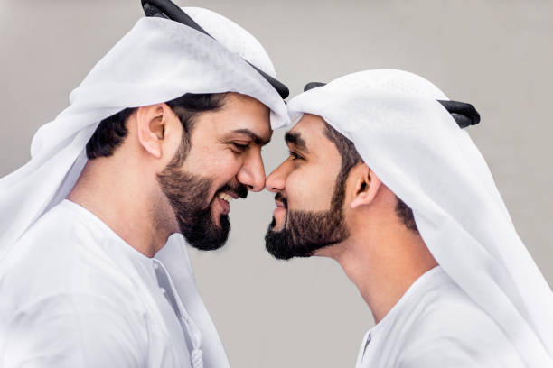 istock Group of businessmen in Dubai 1370287007