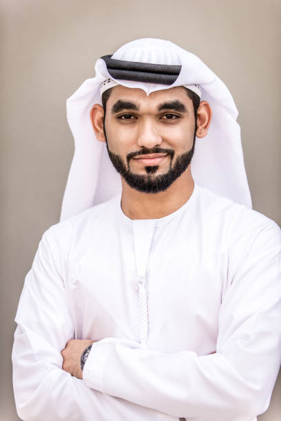 istock Arabic businessman with kandura 1370287087