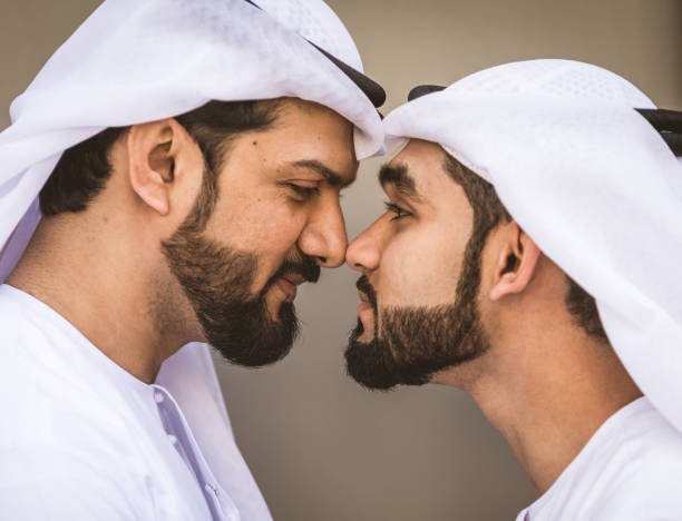 istock Group of businessmen in Dubai 1370287263