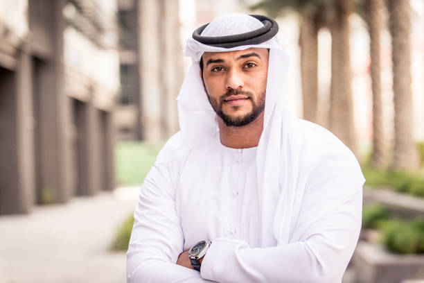 istock Arabic businessman with kandura 1370287906