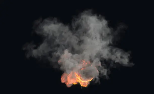 Photo of 3d flame