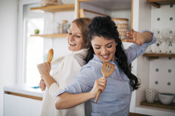 istock Mother and daughter enjoying in the kitchen. 1370294815
