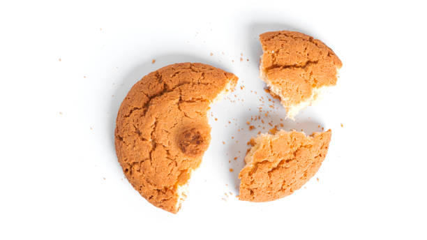 istock Coconut Americano cookies isolated on a white background 1370295342