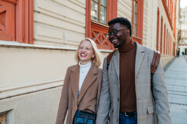 istock Mixed race couple city lifestyle 1370302069