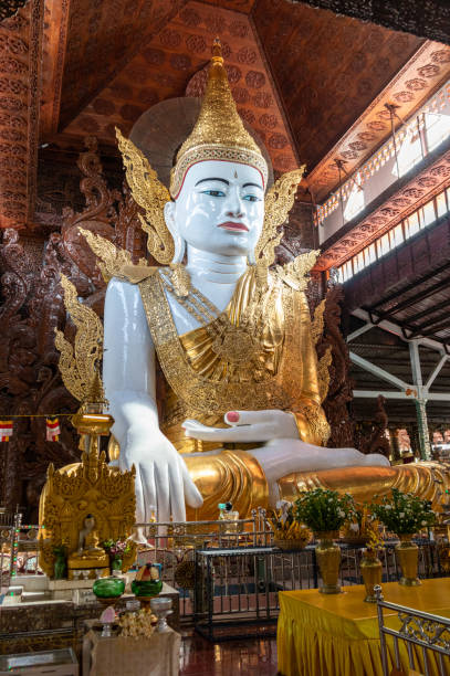 istock Ngahtatgyi buddha statue at Yangon 1370304963