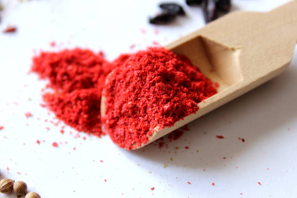 istock set of assorted colorful spices on a white background, flat lay, top view, with copy spice 1370305326