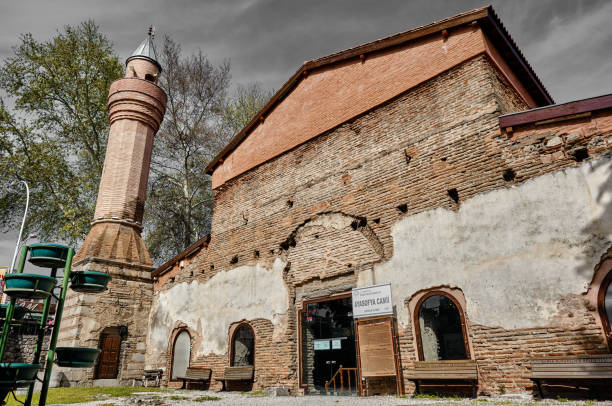 niski kąt hagia sophia iznik, bursa, - iznik zdjęcia i obrazy z banku zdjęć