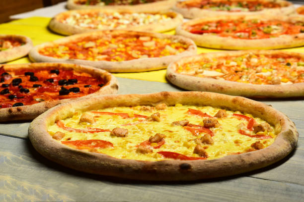 istock Take away food with various ingredients and crunchy edges. 1370317259